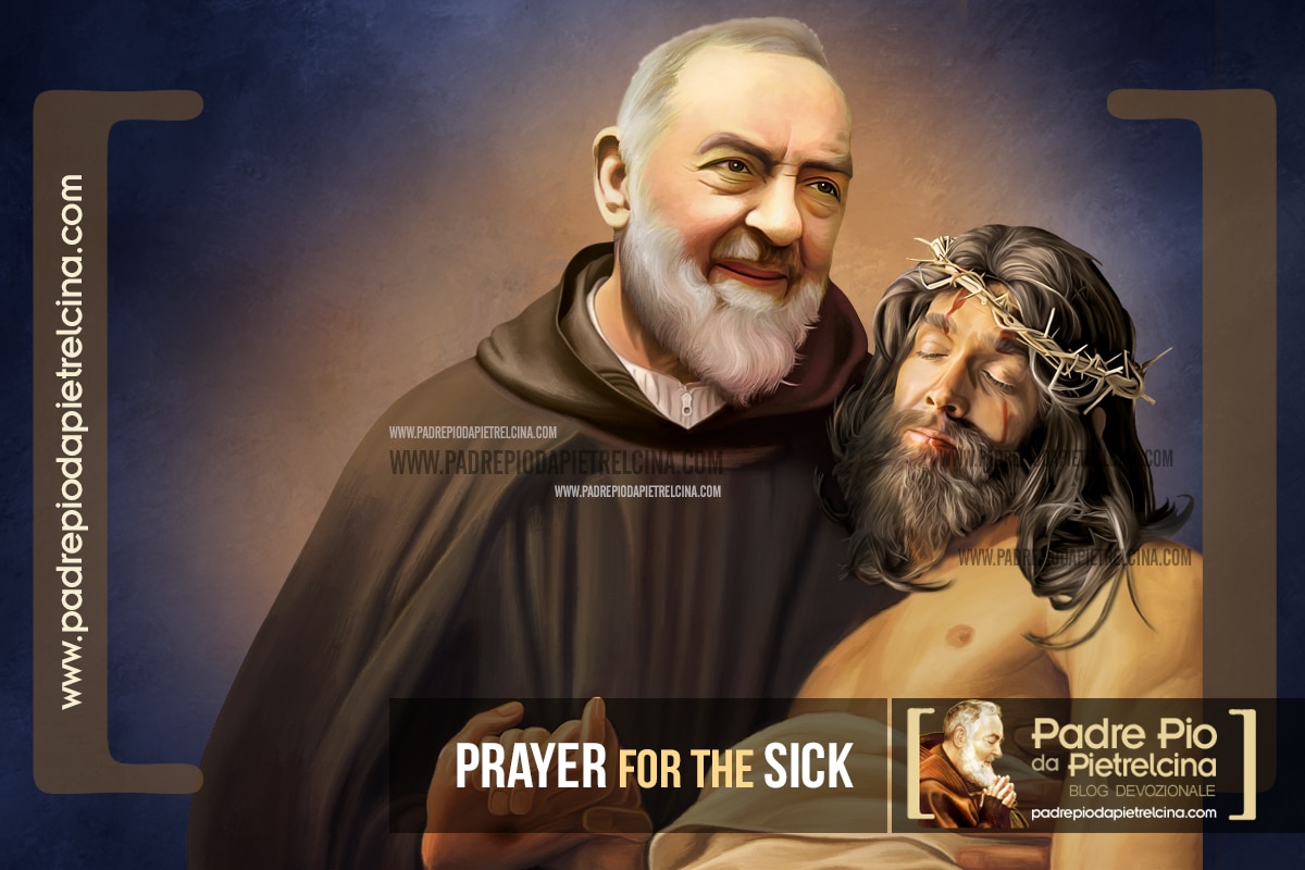 The sick for prayer saint Prayer to