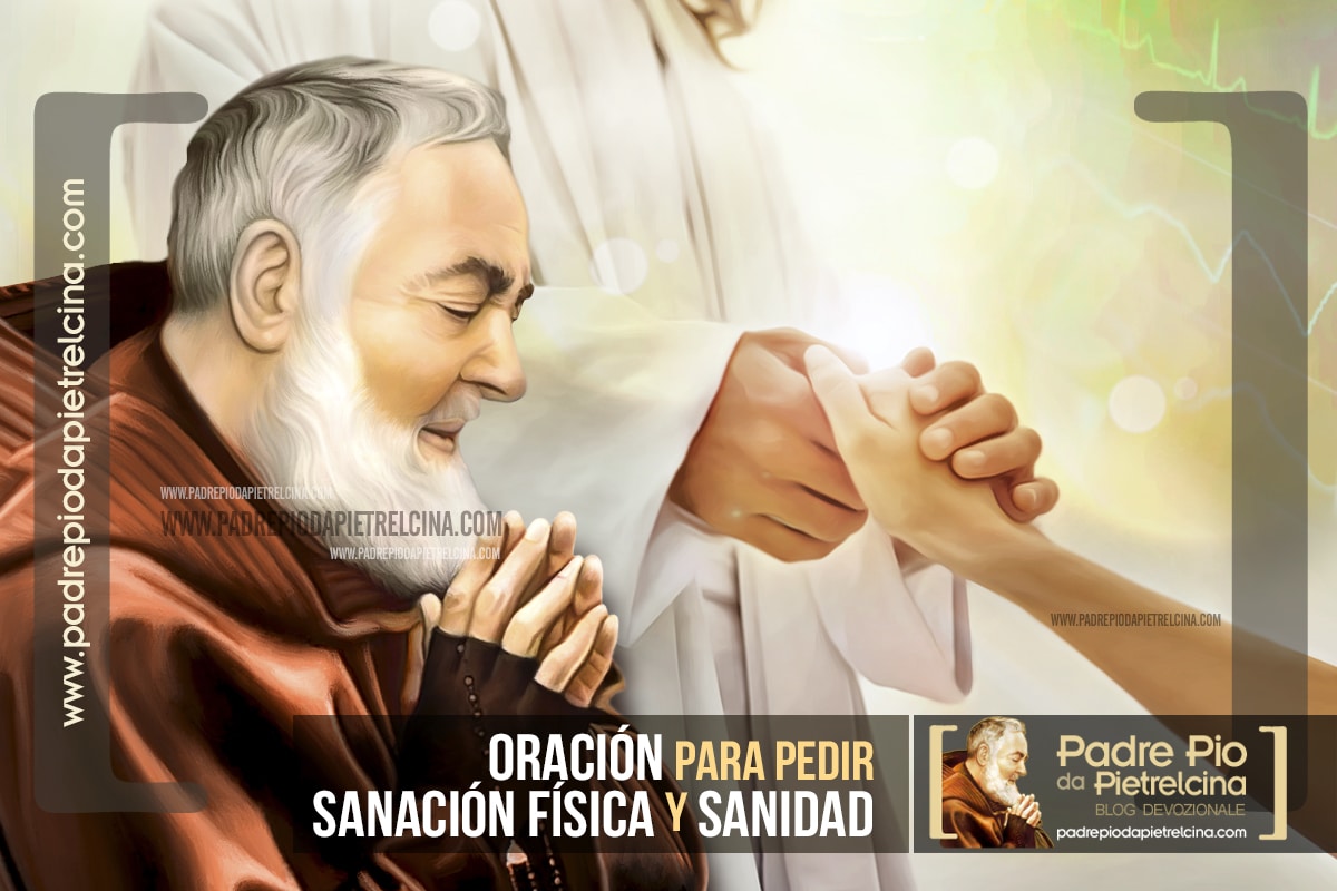 oracion al padre pio por la salud