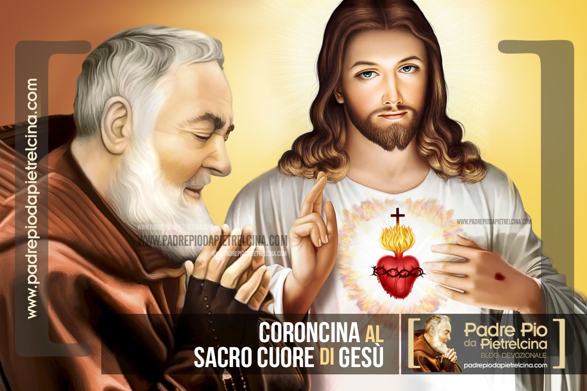 coroncina al sacro cuore di gesù con litanie